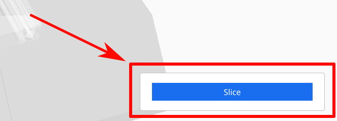 Bouton slice pour préparer la pièce